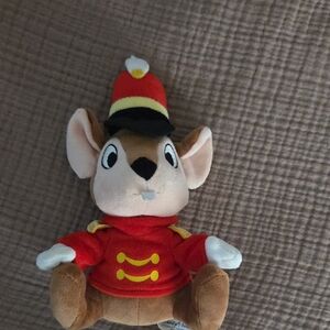 Disney Red and Brown Plush Toy